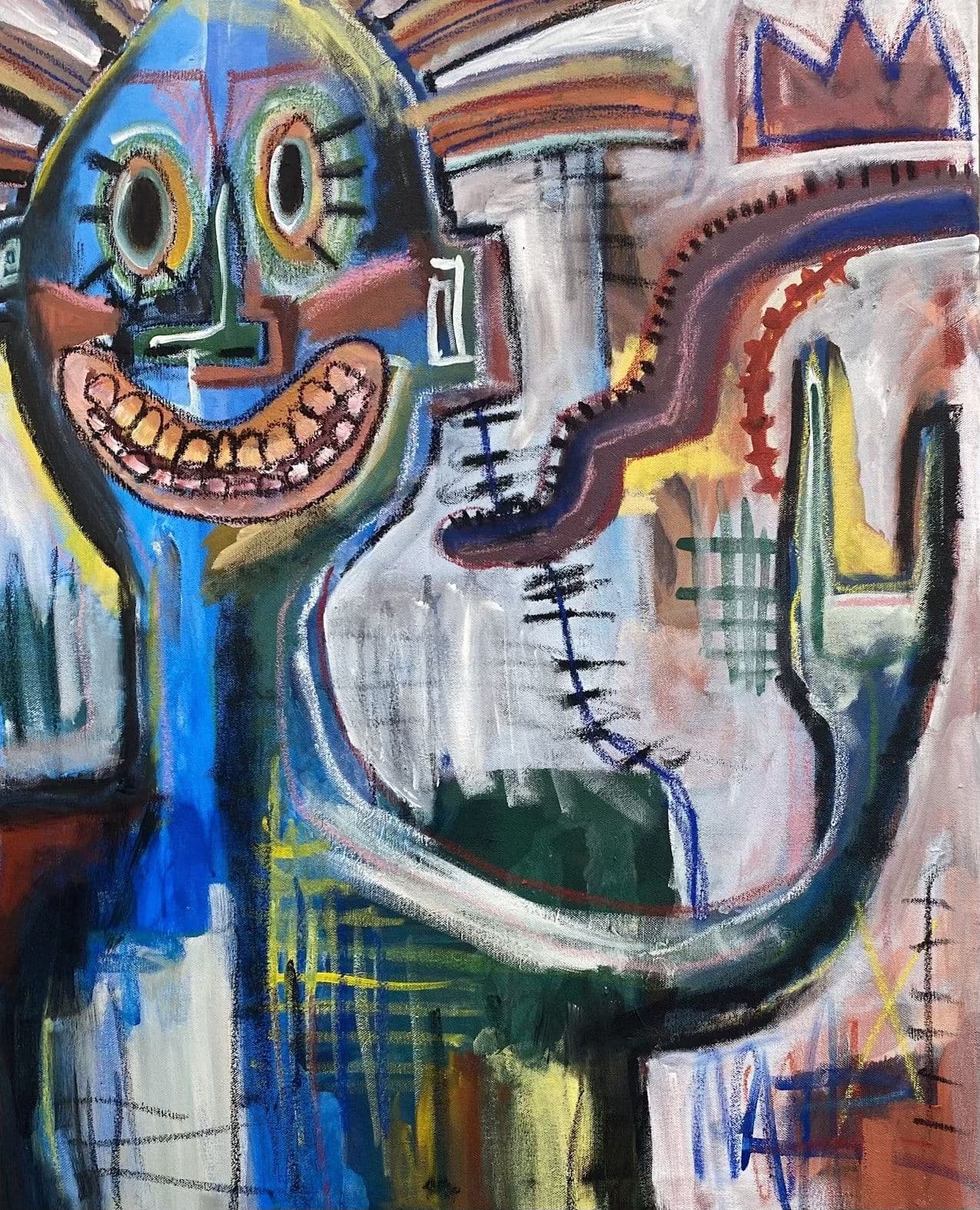 Basquiat Inspired Print